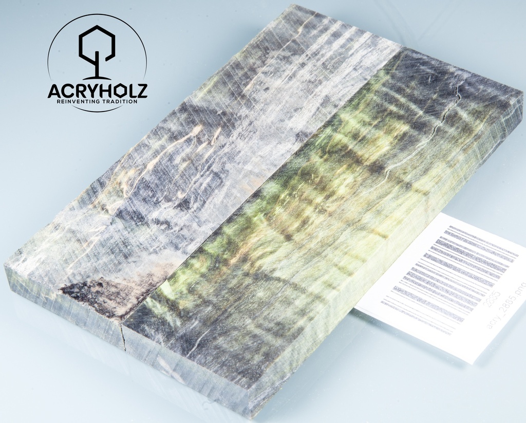 Stabilized Wood stabilisiert | 120x45x10| ACRYHOLZ | Messer | Griffholz