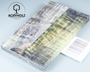 Stabilized Wood stabilisiert | 120x45x10| ACRYHOLZ | Messer | Griffholz