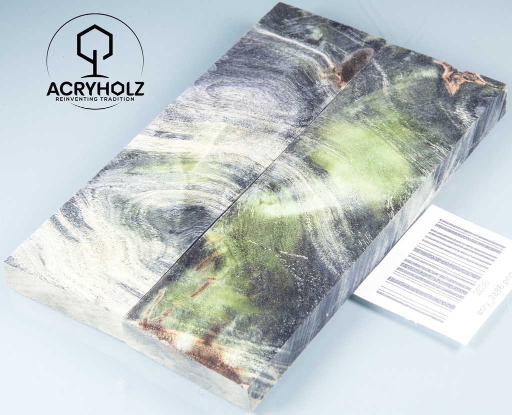 Stabilized Wood stabilisiert | 120x45x10| ACRYHOLZ | Messer | Griffholz