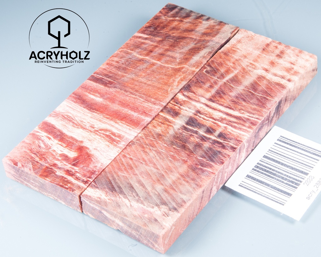 Stabilized Wood stabilisiert | 120x45x10| ACRYHOLZ | Messer | Griffholz