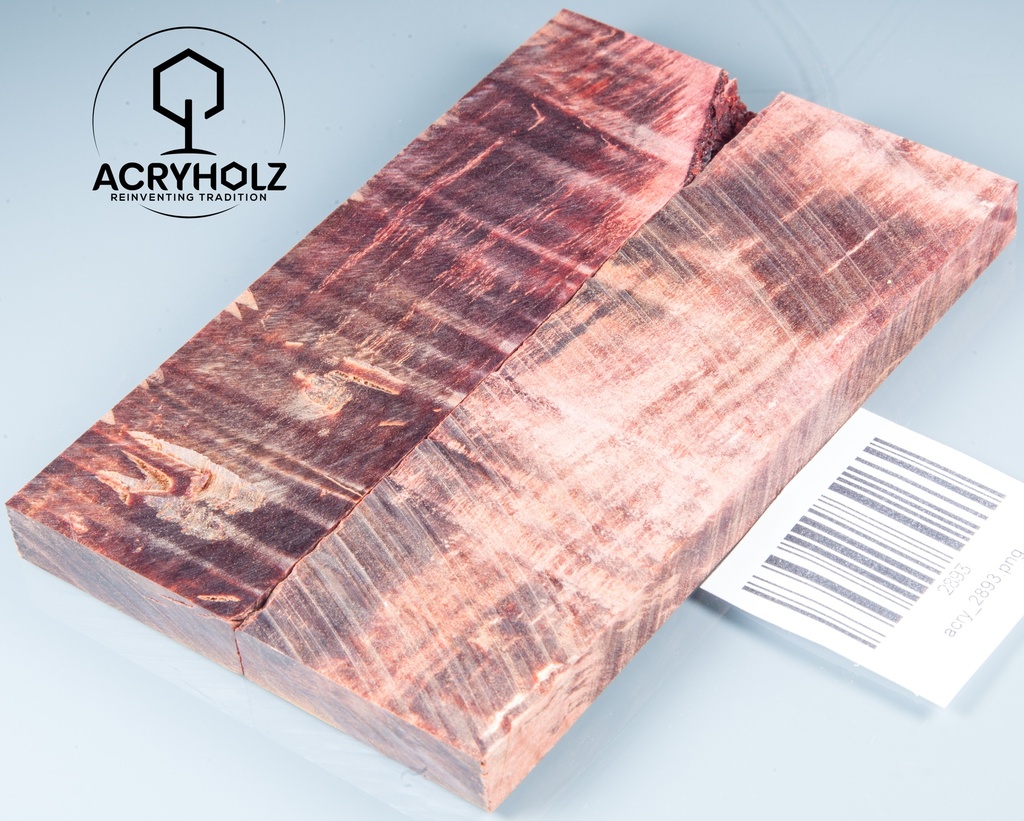 Stabilized Wood stabilisiert | 120x45x10| ACRYHOLZ | Messer | Griffholz