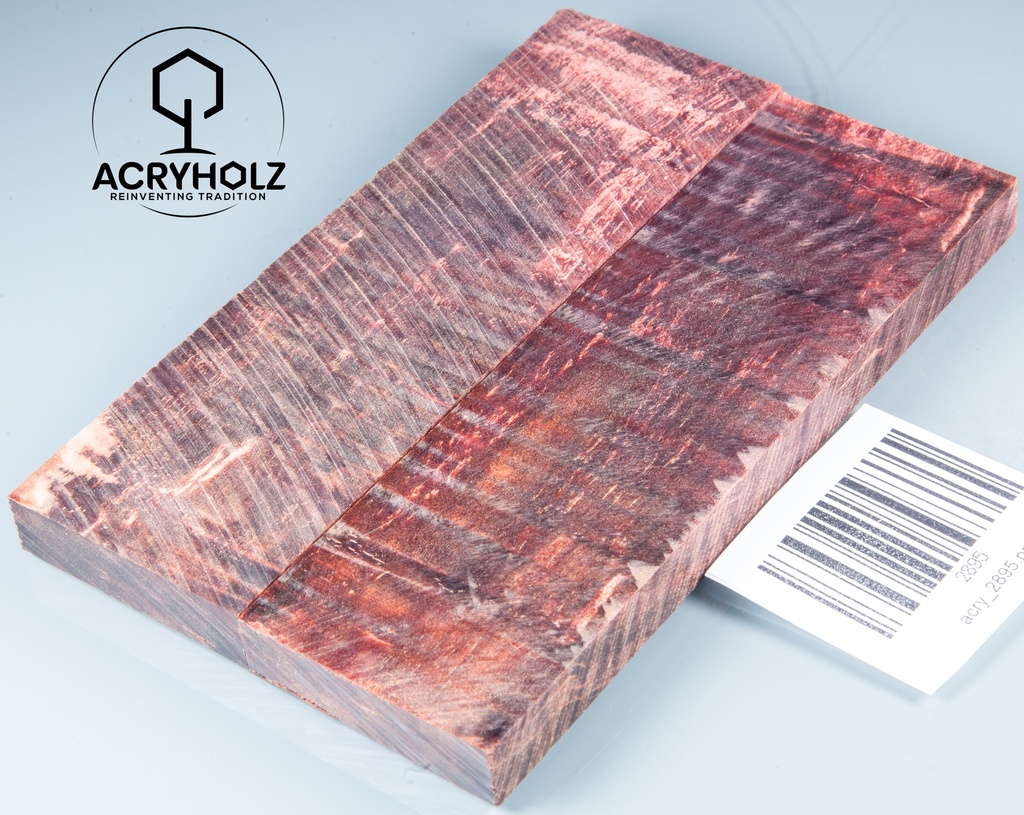 Stabilized Wood stabilisiert | 120x45x10| ACRYHOLZ | Messer | Griffholz