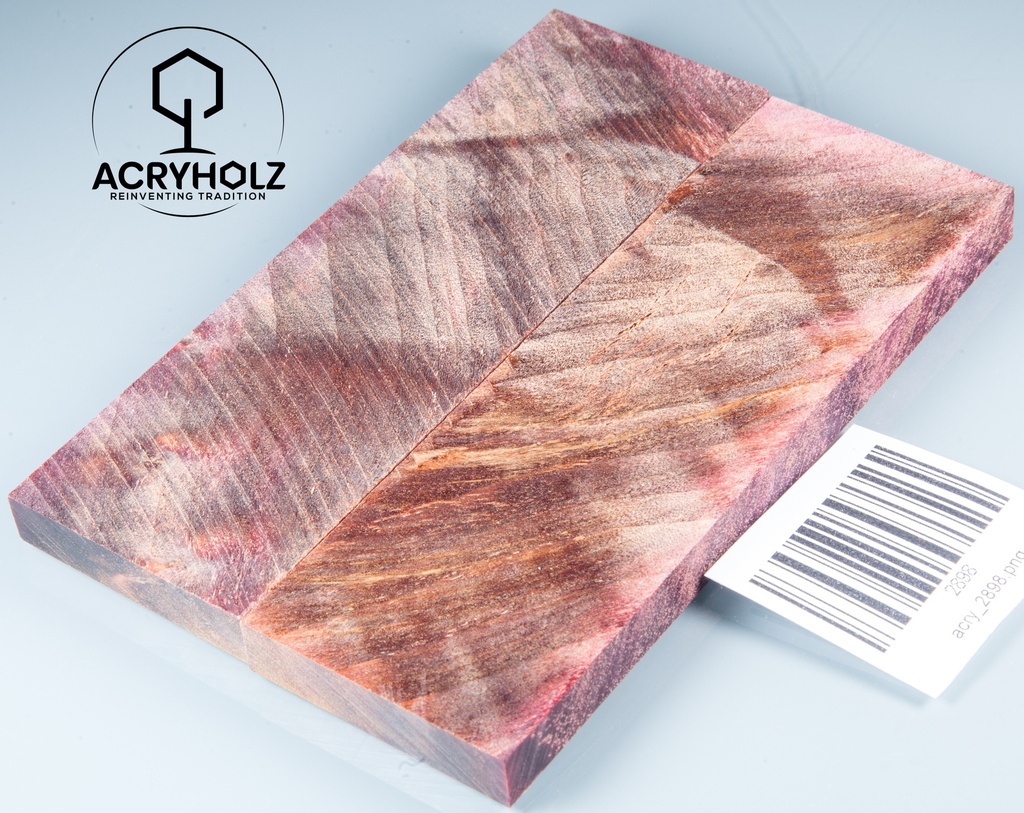 Stabilized Wood stabilisiert | 120x45x10| ACRYHOLZ | Messer | Griffholz