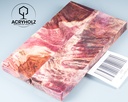 Stabilized Wood stabilisiert | 120x45x10| ACRYHOLZ | Messer | Griffholz