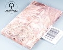 Pappel Griffschalen stabilisiert | 120x40x10| plexiholz | Messer | Griffholz 0356