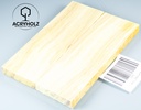Pappel Griffschalen stabilisiert | acryholz | Messer | Griffholz