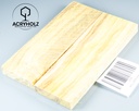 Pappel Griffschalen stabilisiert | ACRYHOLZ | Messer | Griffholz
