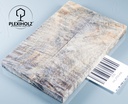 Kastanie Maser stabilisiert | 130x40x10 | plexiholz | buckeye schalenpaar 0722