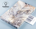 Kastanie Maser stabilisiert | 130x40x10 | plexiholz | buckeye schalenpaar 0720