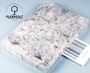 Kastanie Maser stabilisiert | 120x40x10 | plexiholz | buckeye schalenpaar 0711