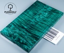 Kastanie Maser stabilisiert | plexiholz | 150x42x10 | Griffschalenpaar 0790