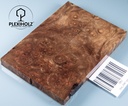 Walnuss Maser | 120x40x10 | plexiholz | Griffschalen stabilisiert 0961