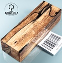 Buche gestockt stabilisiert Griffblock | 120x41x28 | Messergriff 1338