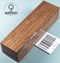 Walnuss Griffblock stabilisiert | 140x40x30 | acryholz| 1356
