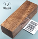 Walnuss Griffblock stabilisiert | 120x40x30 | acryholz| 1357