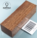 Walnuss Griffblock stabilisiert | 120x40x30 | acryholz| 1359