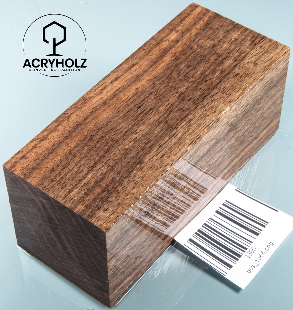 Walnuss Drechselholz stabilisiert | 120x50x50 | acryholz | Drechseln | 1365