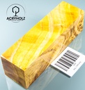 Pappel Maser Drechselholz stabilisiert  | 140x40x40 | ACRYHOLZ | drechseln 1394