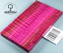 Ahorn Griffschalen stabilisiert | 150x40x10 | acryholz | Messergriff | 1409