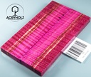 Ahorn Griffschalen stabilisiert | 150x40x10 | acryholz | Messergriff | 1410