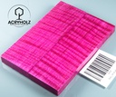 Ahorn Griffschalen stabilisiert | 120x40x10 | acryholz | Messergriff | 1414