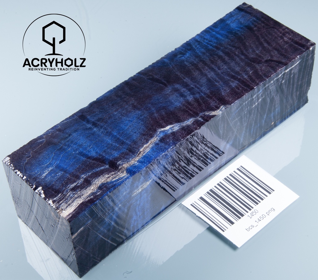 Kastanie Maser Drechselholz stabilisiert  | 150x45x40 | ACRYHOLZ | drechseln 1450