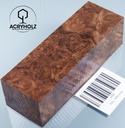 Walnuss Griffblock stabilisiert | 120x40x35 | acryholz | 1466