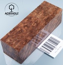 Walnuss Griffblock stabilisiert | 120x40x35 | acryholz | 1467