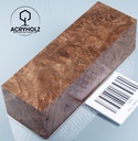 Walnuss Griffblock stabilisiert | 120x40x35 | acryholz | 1469