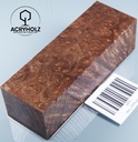 Walnuss Griffblock stabilisiert | 120x40x35 | acryholz | 1470