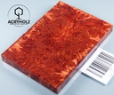 Ahorn Maser Griffschalen stabilisiert | 120x40x10 | acryholz | Messergriff | 1504