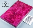 Castaño Burl Estabilizado | 120x40x10 | acryholz | par de cachas 1515