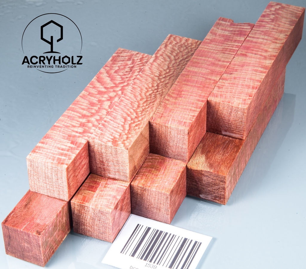 Platane Stiftrohling rosa stabilisiert | 100x20x20 | acryholz | 1539