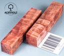 Ahorn Stiftrohling rosa stabilisiert | 100x20x20 | acryholz | 1557