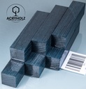 Ahorn Stiftrohling cyan stabilisiert | 100x20x20 | acryholz | 1560