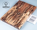 Buche gestockt stabilisiert Griffschalen| 140x44x9 | ACRYHOLZ | Messergriff 1567