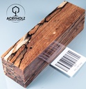 Buche gestockt stabilisiert Griffblock | 140x37x37 | Messergriff 1587