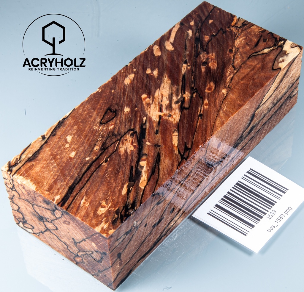 Buche gestockt  | 140x60x38 | Holz stabilisiert | acryholz | 1589