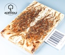 Karelische Maserbirke stabilisiert | 120x40x10 | ACRYHOLZ | Griffmaterial 1647