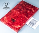 Box Elder Maser stabilisiert | acryholz | 140x40x10 | Griffschalenpaar 1671