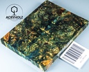 Box Elder Maser stabilisiert | acryholz | 125x45x10 | Griffschalenpaar 1683