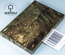 Box Elder Maser stabilisiert | acryholz | 120x40x10 | Griffschalenpaar 1691
