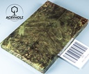 Box Elder Maser stabilisiert | acryholz | 120x40x10 | Griffschalenpaar 1692