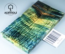 Kastanie Maser stabilisiert | 140x40x10 | acryholz | schalenpaar 1697