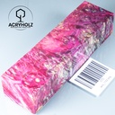 Box Elder Maser stabilisiert Griffblock | 140x40x29 | ACRYHOLZ| Messergriff 1722