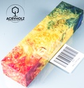 Box Elder Maser stabilisiert Griffblock | 150x38x29 | ACRYHOLZ | Messergriff 1727