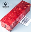 Box Elder Maser stabilisiert Griffblock | 140x45x35 | ACRYHOLZ | Messergriff 1731