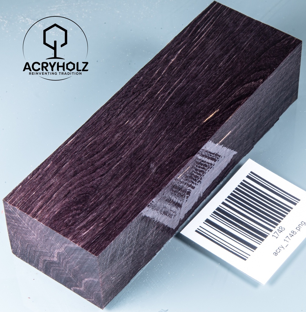 Weißbuche stabilisiert Griffblock | 120x40x30 | Messergriff 1748
