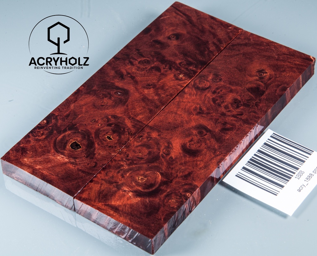 Kastanie Maser stabilisiert | 140x40x10 | acryholz | schalenpaar 1888