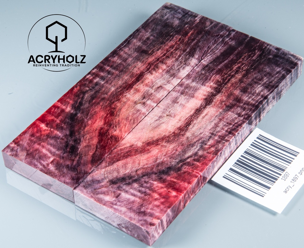Kastanie Maser stabilisiert | 130x40x10 | acryholz | schalenpaar 1897